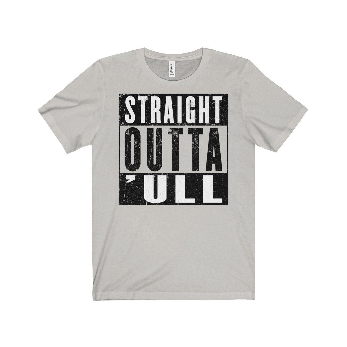 Straight Outta Hull ('ull) Funny Compton NWA Style Unisex Jersey Short Sleeve Tee