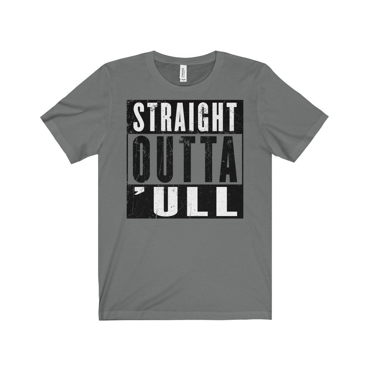 Straight Outta Hull ('ull) Funny Compton NWA Style Unisex Jersey Short Sleeve Tee