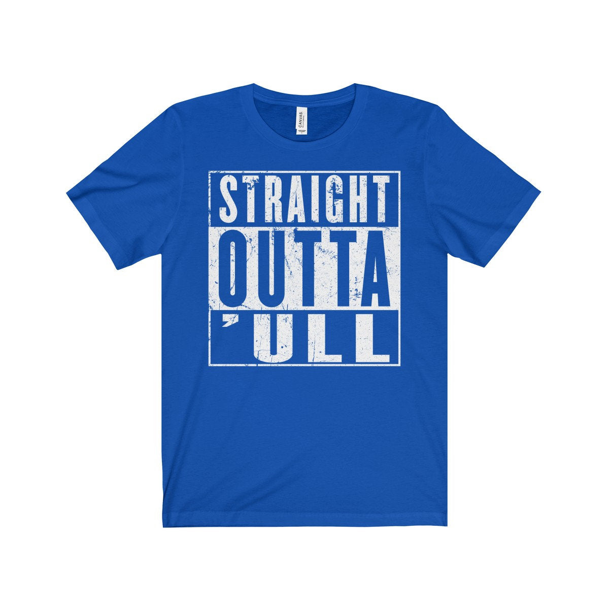 Funny Hull T-Shirt, Straight Outta 'ull (Hull) White Funny Compton NWA Style Unisex Jersey Short Sleeve Tee Shirt Top