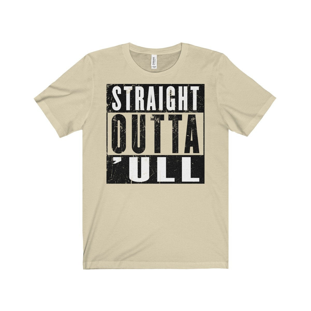 Straight Outta Hull ('ull) Funny Compton NWA Style Unisex Jersey Short Sleeve Tee