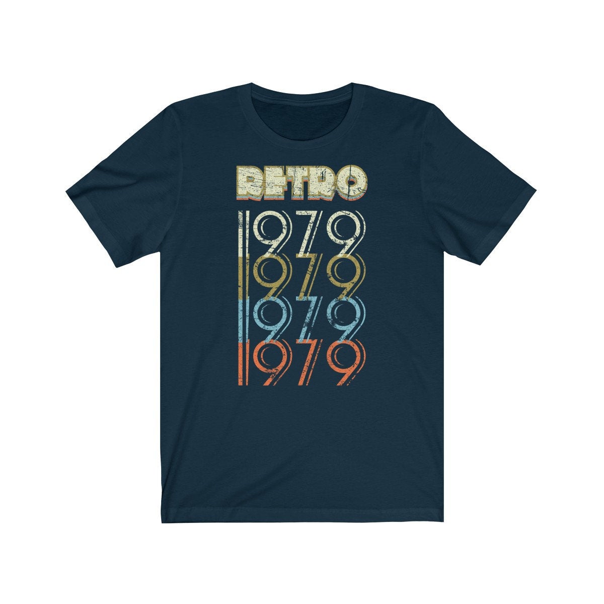 42nd Birthday Gift 'Retro 1979' T Shirt for Men or Women Unisex Short Sleeve