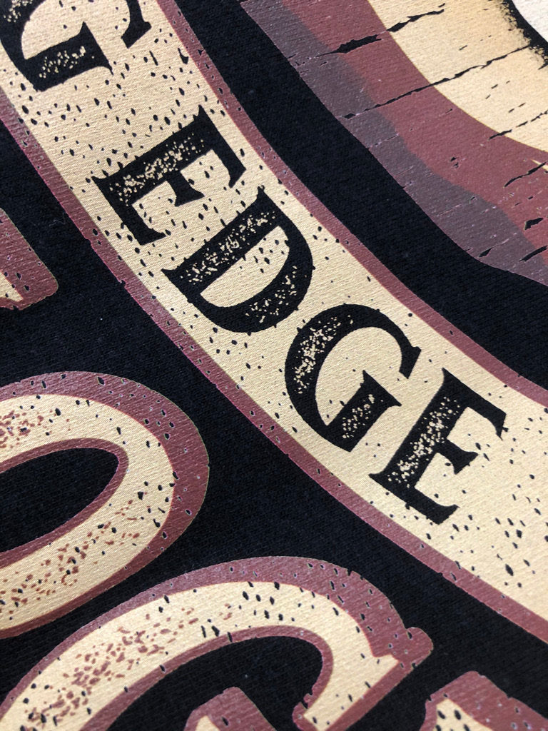 Funny Lumberjack Woodwork Long Sleeve T-Shirt, I Work With Cutting Edge Technology Pun Gift Idea, Humorous Arborist Chainsaw Longsleeved Top