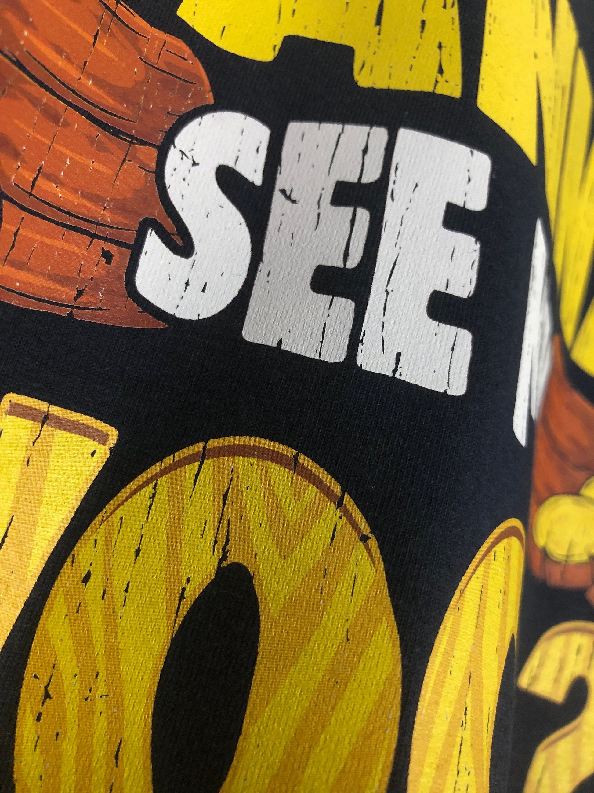 Funny Woodwork T-Shirt, Carpenter Gift Idea, Humorous Graphic Print Tee Shirt Top, Wanna See My Wood? Meme