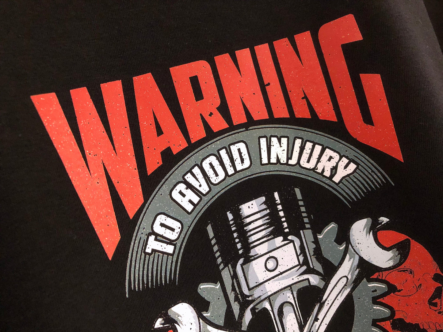 Funny Mechanic T-Shirt, Warning To Avoid Injury Don't Tell Me How To Do My Job Pun Gift Idea, Humorous Car Auto Worker Tee Shirt Top