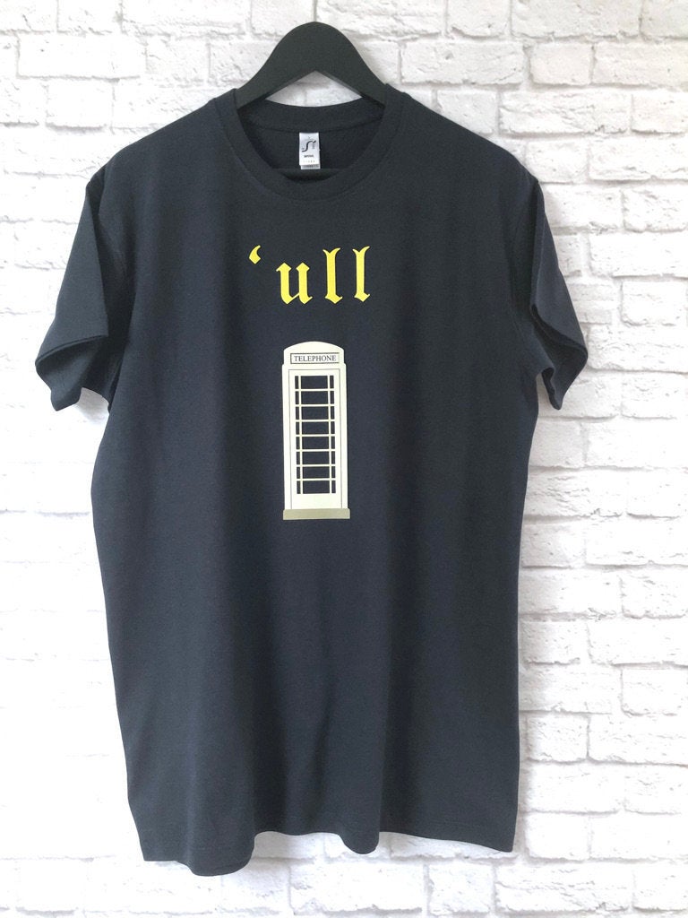 Hull Cream Phone Box From Kingston Upon Hull Unisex Short Sleeve Tee