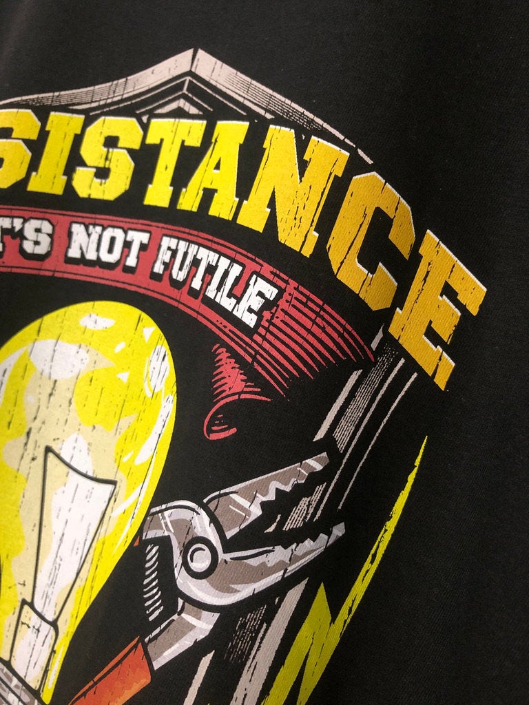 Funny Electrician T-Shirt, Electrical Engineer Gift Idea, Humorous Sparky Graphic Print Tee Shirt Top