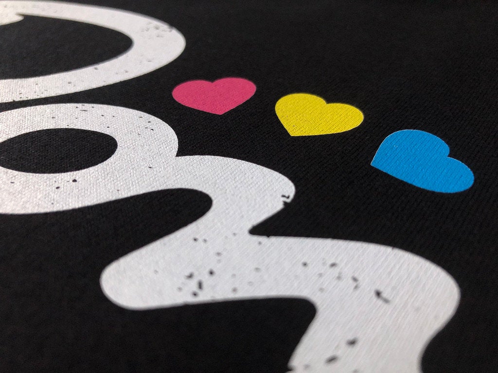 Don't Panic T-Shirt, Pansexual Pan Pride Gift Idea, LGBTQ+ Pansexuality Support Graphic Print Design Tee Shirt Top