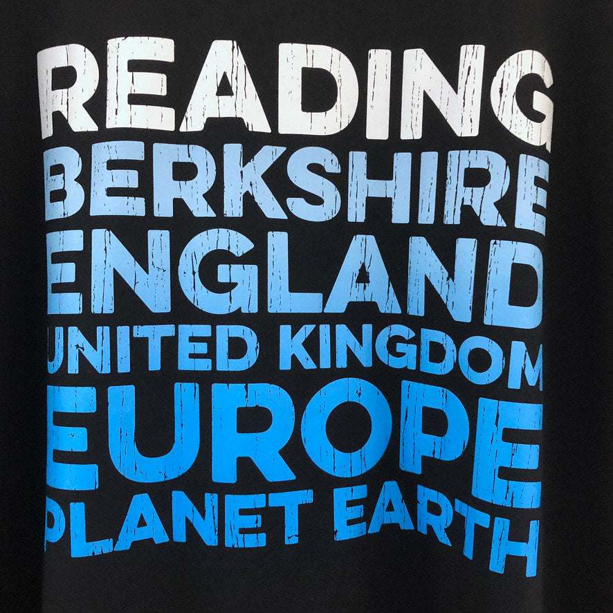 Reading Town T-Shirt, Berkshire Gift Idea, Readingite Tee Shirt Top