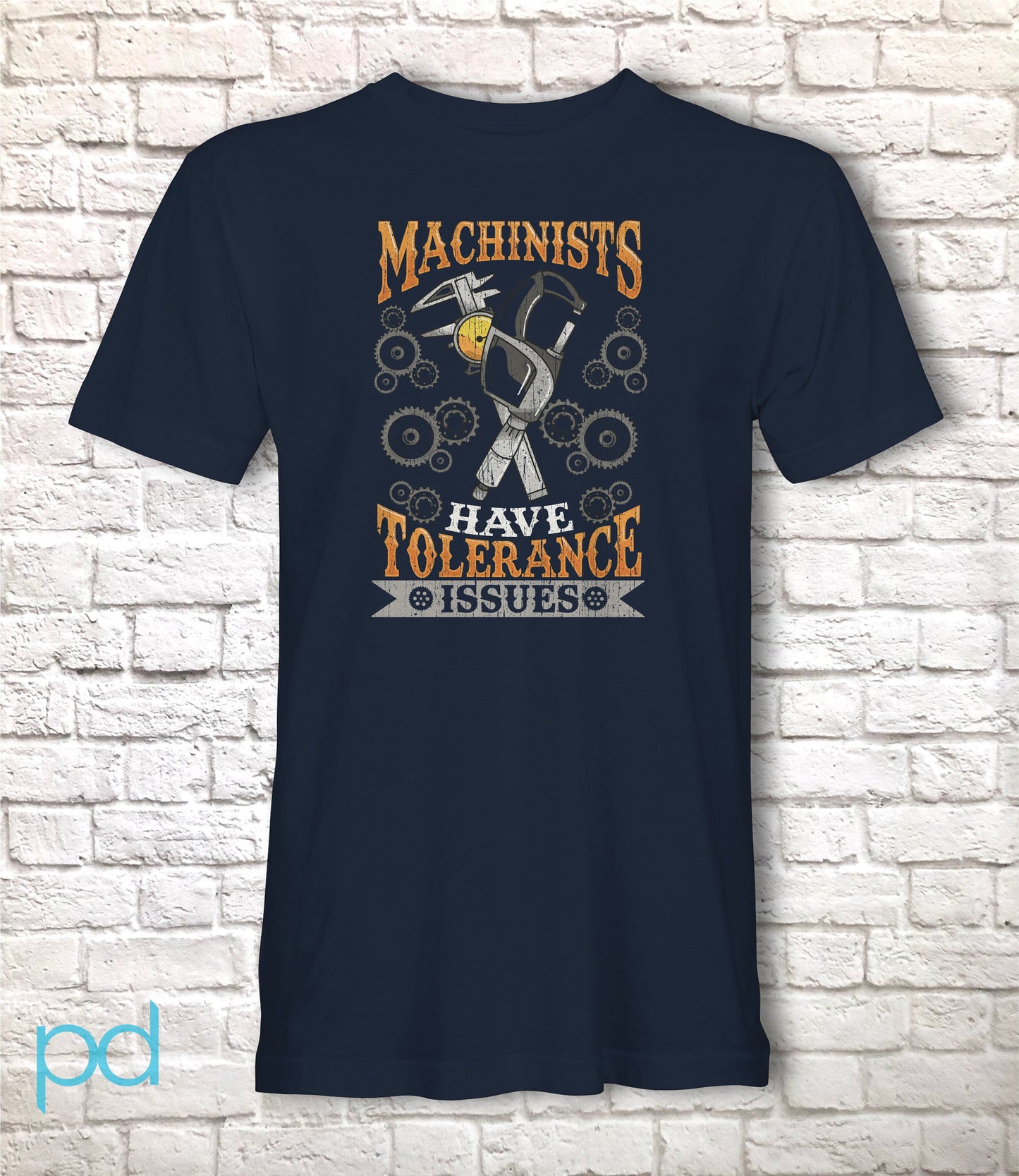Funny CNC Machinist T-Shirt, Machinists Have Tolerance Issues Pun Gift Idea, Humorous CNC Operator Tee Shirt T Top
