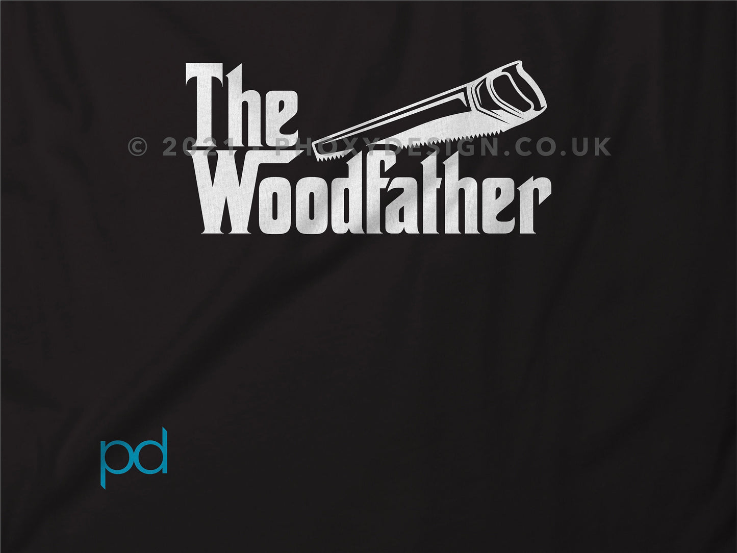 Funny Carpenter Hoodie, Woodfather Parody Gift Idea, Humorous Woodworking Joiner Pullover Hoody, Handsaw Clean