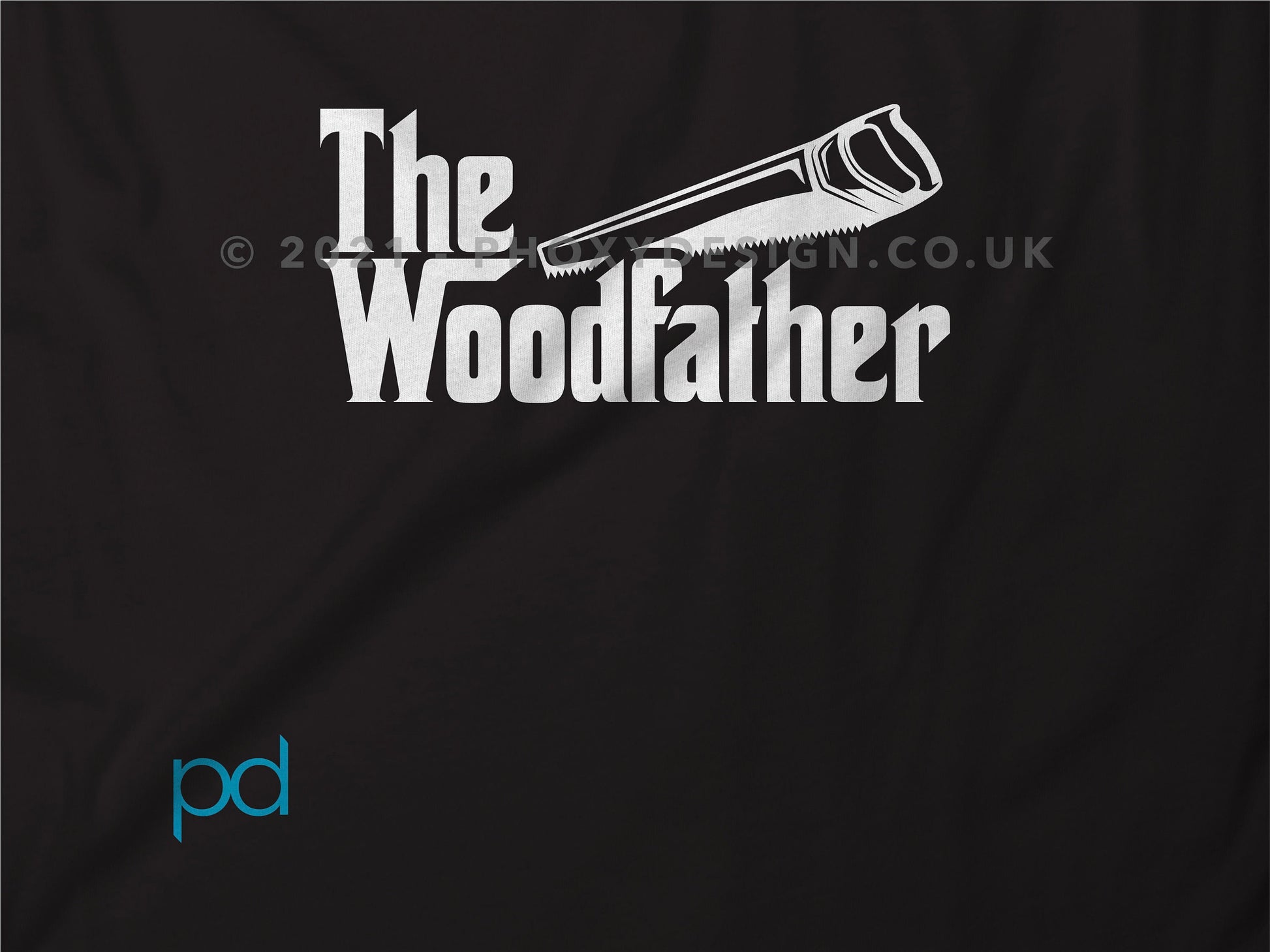 Funny Carpenter Hoodie, Woodfather Parody Gift Idea, Humorous Woodworking Joiner Pullover Hoody, Handsaw Clean