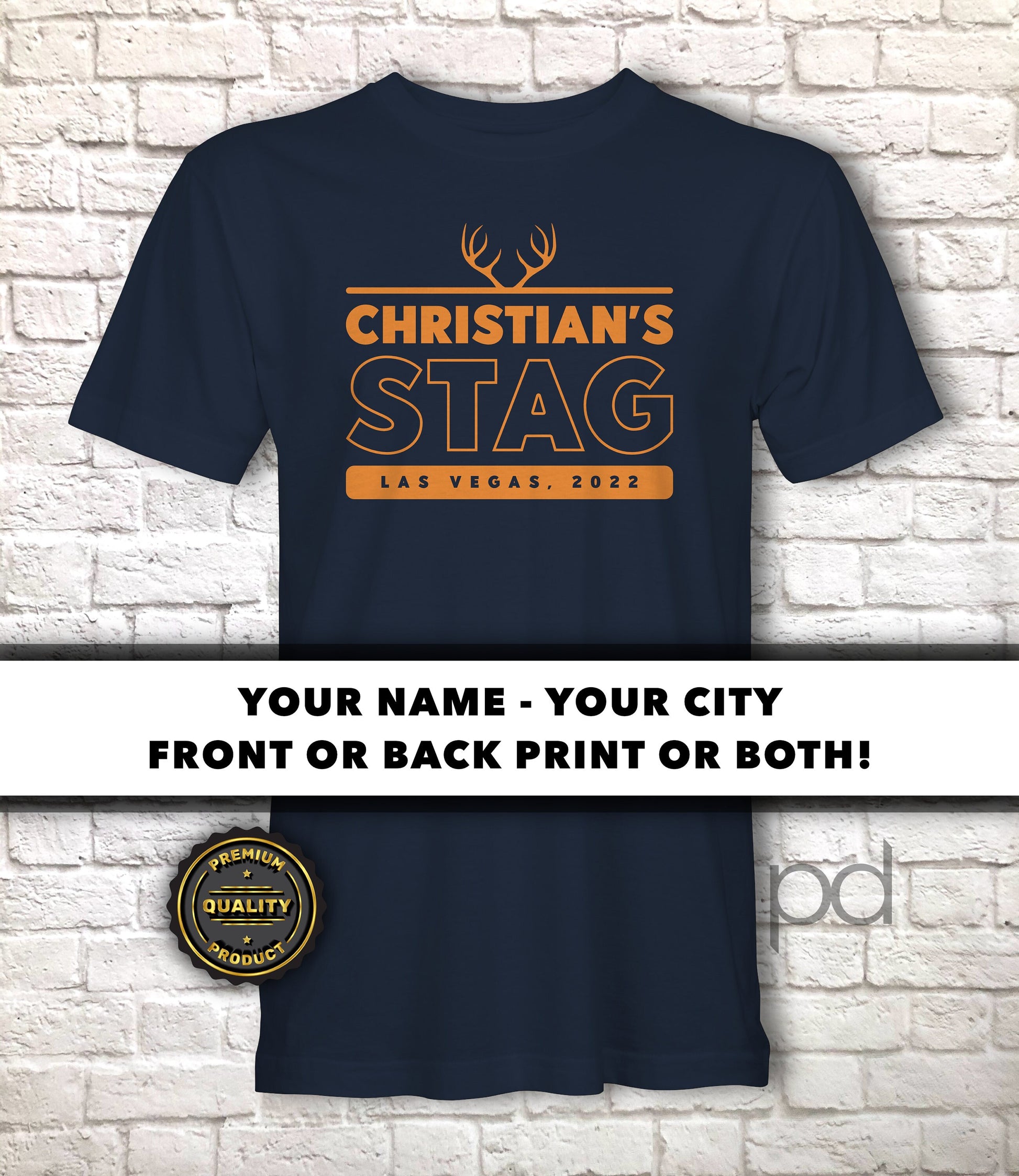 Stag Do T Shirts, Premium Quality Personalised Stag Party T-Shirts, Bachelor Party Shirt Sets